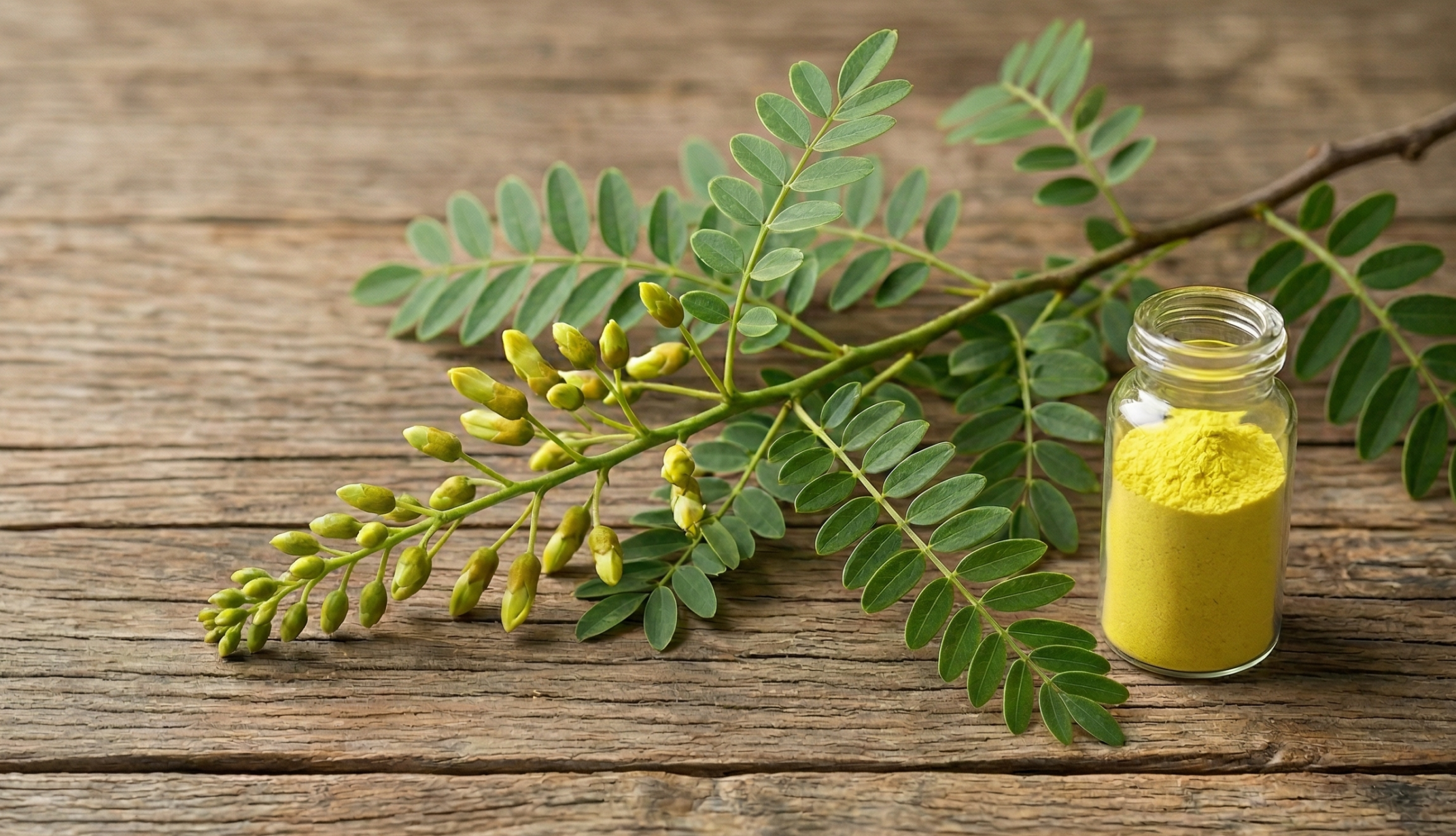 Quercetin raw ingredient and powder form — natural antihistamine for horses in Improve Equine Benchmark supplement