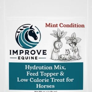 Mint Condition 2lb bag — Improve Equine horse hydration mix, beetroot and peppermint, medication masking and horse enrichment
