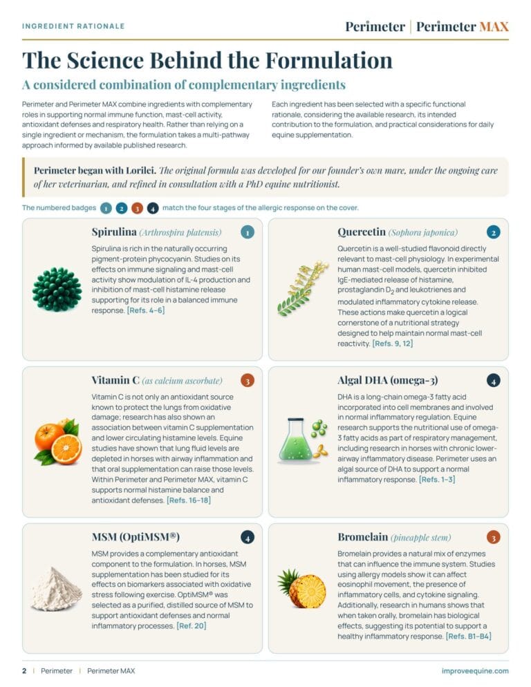 Perimeter technical overview, page 2: the science behind the formulation